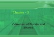 valuation of bonds and share