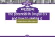 The potential in Drupal 8.x and how to realize it