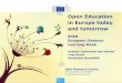 European Distance Learning Week: The context: Open Education in Europe today and tomorrow
