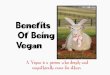 The Benefits Of Being Vegan