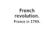 French revolution by mr maluleke