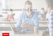 Oracle Document Cloud Service