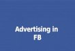 2 Facebook  advertising