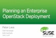 OpenStack Australia Day 2016 - Peter Lees, SUSE: Planning an Enterprise OpenStack Deployment