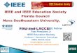 IEEE and IEEE Education Society - Florida Council