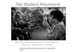 Student movement intro