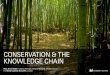 Conservation & The Knowledge Chain - Paul-Jervis Heath, Modern Human