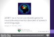 SETBP1 as a novel candidate gene for neurodevelopmental disorders of speech and language