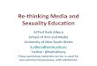 Re-thinking media and sexuality education