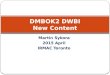 IRMAC April 2015 - DMBOK2 DWBI New Content