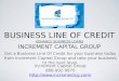 Business Line Of Credit | Incremental Capital Group