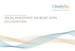 Overview of Social Investment Tax Relief (SITR) - by ClearlySo)