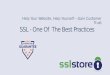 SSL Certificate - One of the Best Practices