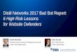 Distil Networks 2017 Bad Bot Report: 6 High Risk Lessons for Website Defenders