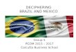 Deciphering Brazil And Mexico