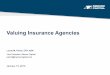 Mercer Capital's Valuing Insurance Agencies