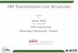 Frp transmission structures by ara jt