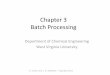 Chapter 3   batch processes
