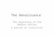 Impact of renaissance on english literature