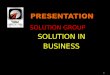 Presentation solution in business
