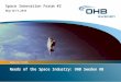 SIF #2 Day 2: Needs of the Space Industry - OHB Sweden
