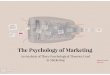 Psychology In Marketing
