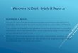 Dusit hotels & resorts