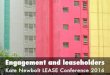 Engagement and leaseholders kate newbolt
