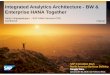 Integrated Analytics Architecture - BW & Enterprise HANA TogetherV2