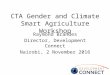 Nairobi Gender CSA presentation on Gender and CSA- devpt connect