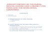 Concept report of the rural dental center