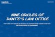 Legal Infographic - 9 Circles of Dante's Law Office