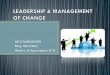 Leadeship and Management of change AG