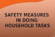 HOUSEHOLD SERVICES SAFETY MEASURES