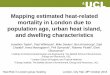 UCL IEDE urban heatwave vulnerability mapping
