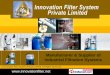 Filtration Systems by Innovation Filter System Private Limited Pune