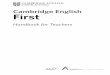 Cambridge english-first-handbook-2015(1)