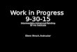 Work in Progress SFAI Intermediate-Advanced Painting 9-30-15