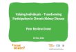 Transforming Participation in CKD -   peer review - 10 May 2016
