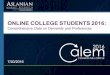2016 Online College Students Report - EducationDynamics