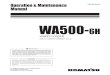 Wa500 6 h-h60051-english-o-and-m