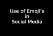 Emoji Use in NWS Social Media