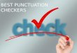 Best Punctuation Checker Tools