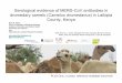 Serological evidence of MERS-CoV antibodies in dromedary camels (Camelus dromedarius) in Laikipia County, Kenya