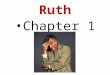 Ruth Chapter 1
