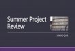 Summer assignment review compressed