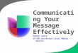 2015 Latino Summit: Communicating Your Message Effectively