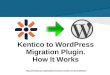 CMS2CMS: Kentico to WordPress Migration Plugin. How It Works