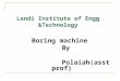 boring machine class by polayya