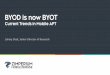 BYOD is now BYOT (Bring Your Own Threat) – Current Trends in Mobile APT